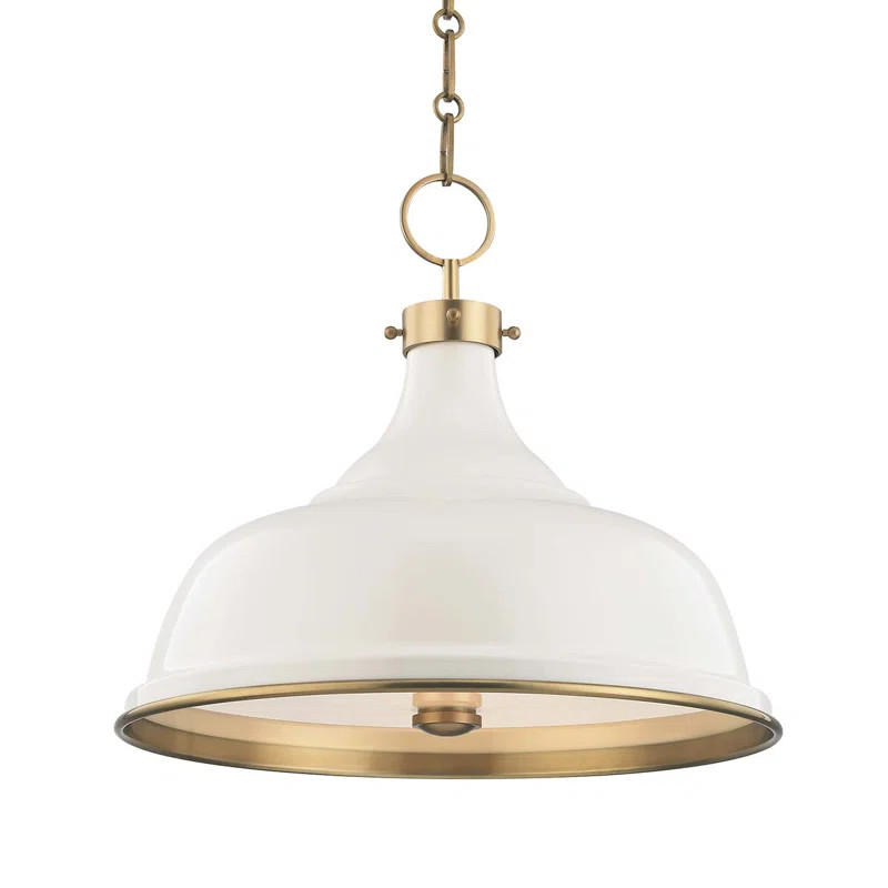 Nathanael 3 - Light Unique / Statement Dome Pendant | Wayfair North America