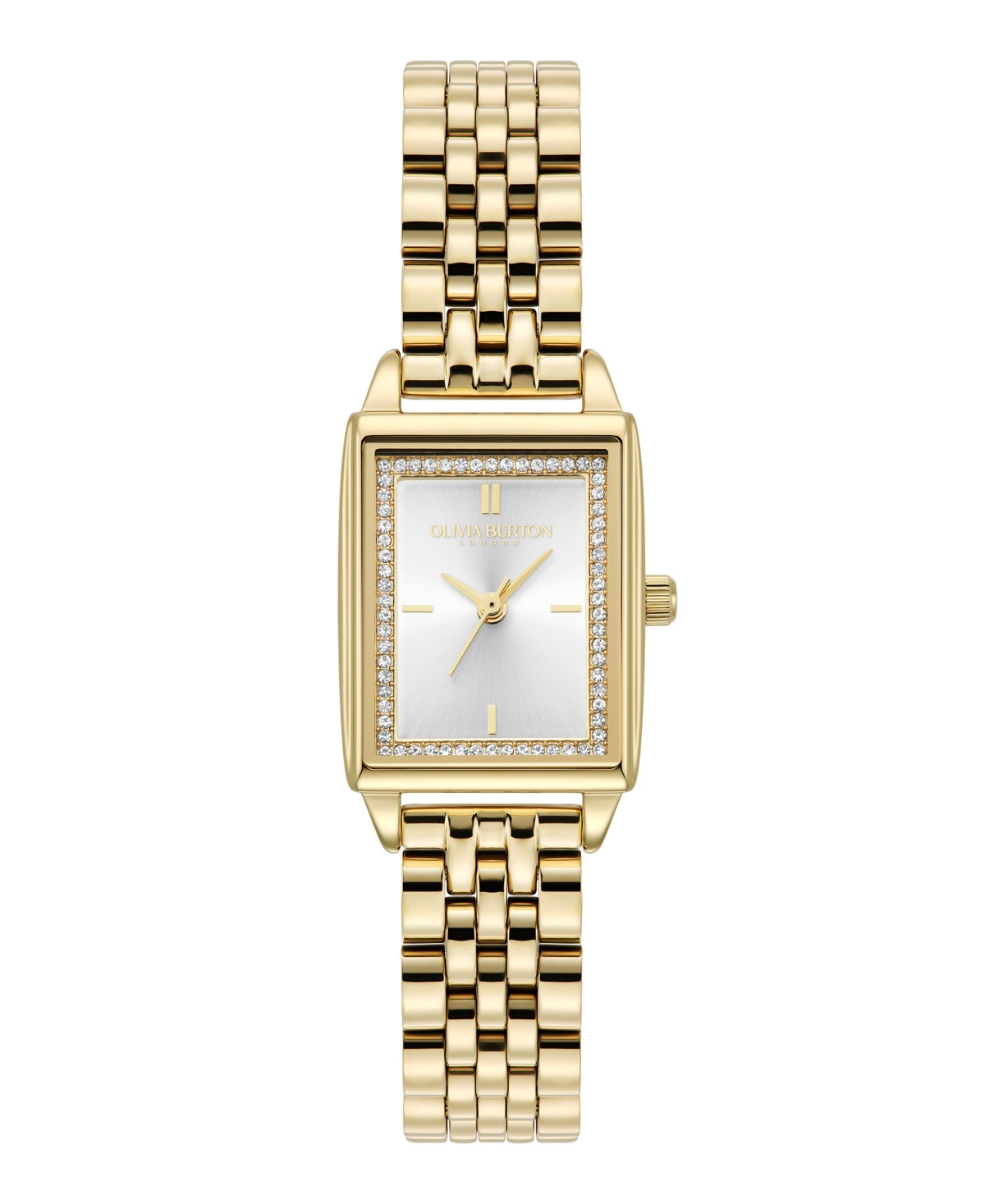 Olivia Burton Women's Quartz Gold-Tone Stainless Steel Bracelet Watch 25.5mm x 20.5mm - Gold | Macy's
