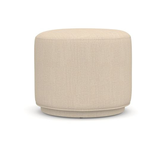 Jake Upholstered Swivel Stool | Pottery Barn (US)