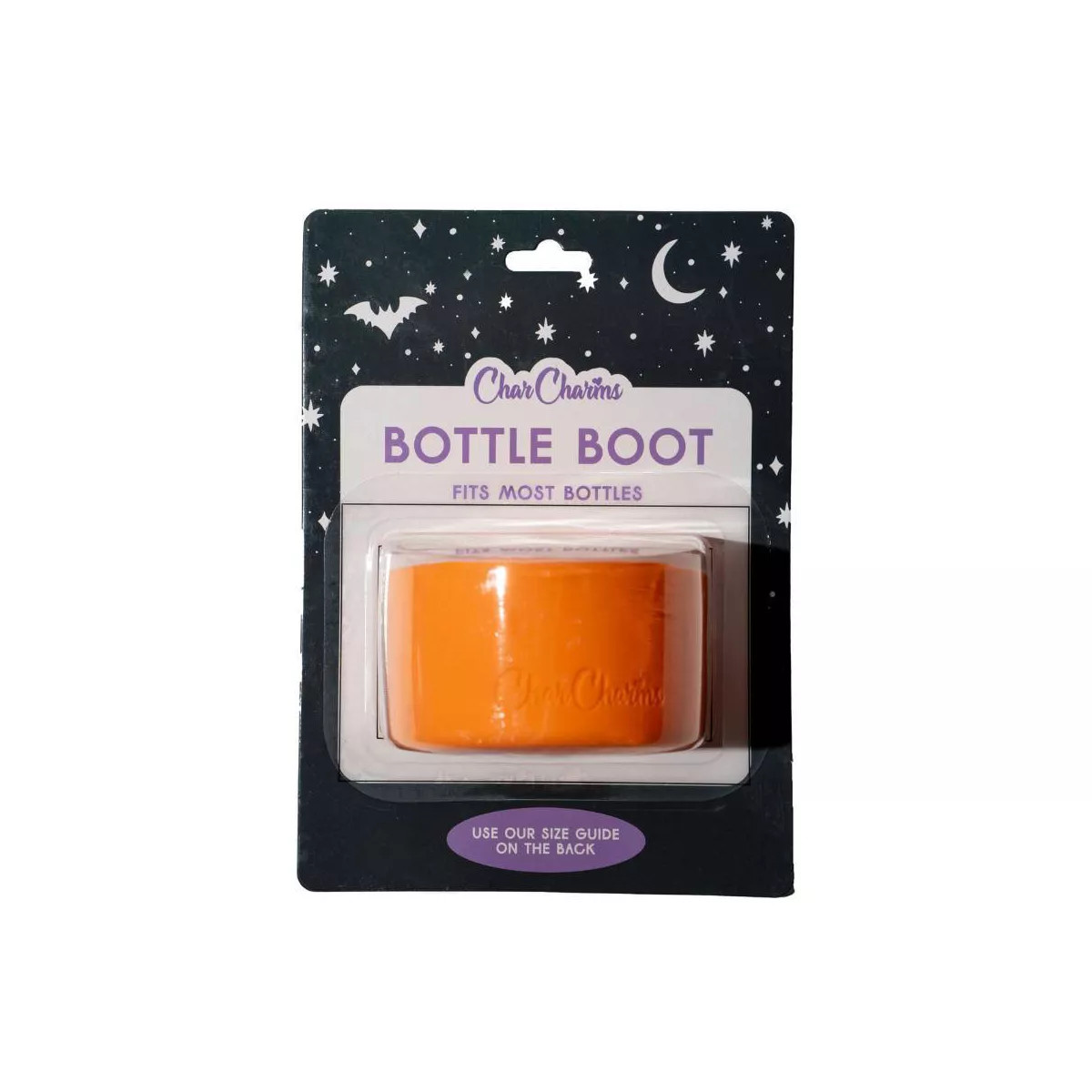 CharCharms Halloween Water Bottle Boot Pink/Orange | Target