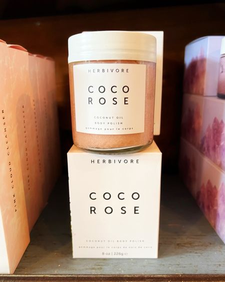 Coco Rose Herbivore coconut oil body scrub.

#LTKGiftGuide #LTKfindsunder50 #LTKbeauty