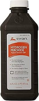 Hydrogen Peroxide Antiseptic Solution, 16 Fl Oz (Pack of 3) | Amazon (US)