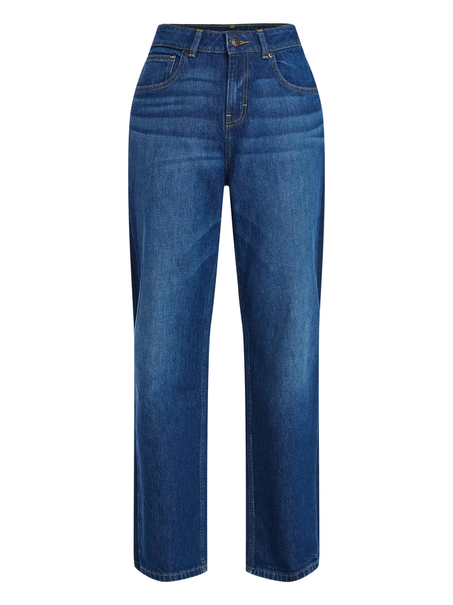 Time and Tru Women's Tuxedo Jeans, 30" Inseam, Sizes 0-20 | Walmart (US)