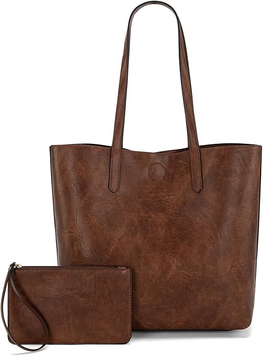 Montana West Tote Bag for Women Top Handle Purses and Handbags Soft Hobo | Amazon (US)