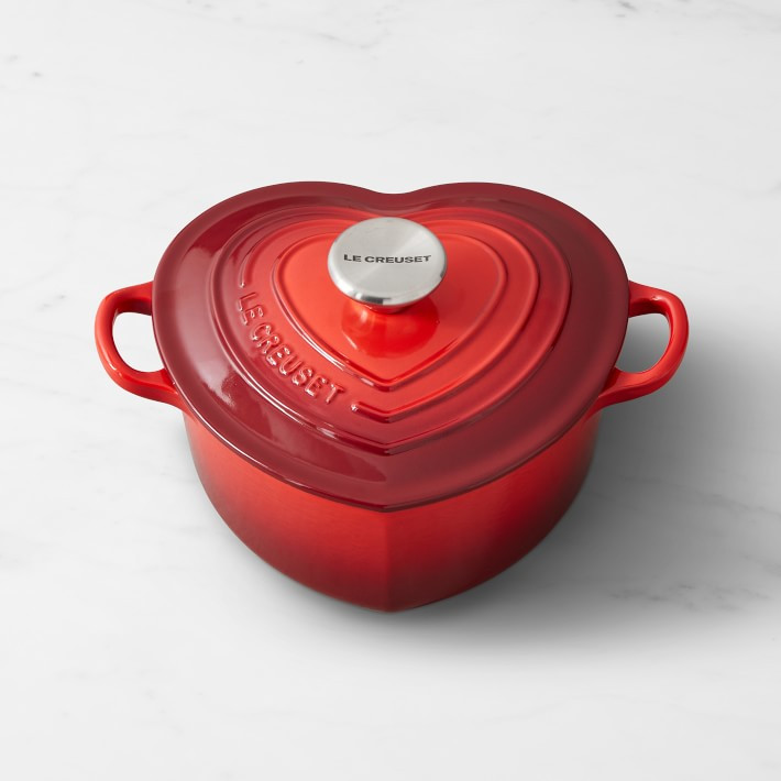 Le Creuset Enameled Cast Iron Heart, 2-Qt., Red | Williams-Sonoma
