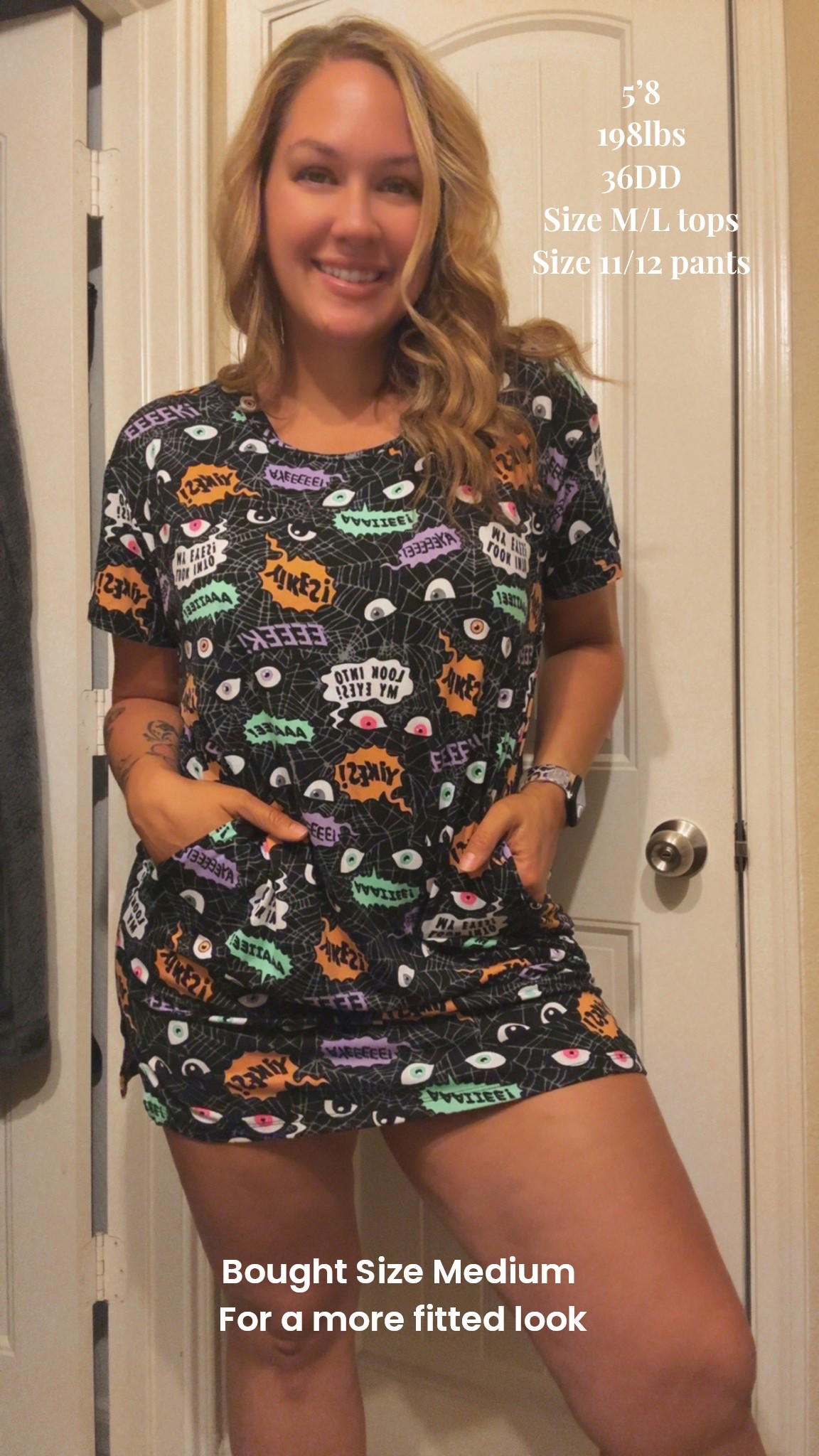👻 Spooky season, but make it comfy.
This Walmart moo moo is giving boo-tiful and unbothered energy 😌🕸️ Cozy, stretchy, and pockets (aka the holy trinity). Perfect for mom life, movie nights, or answering the door for trick-or-treaters with a glass of wine. 🍷🎃

#WalmartFinds #LTKStyle #ComfyAndCute #TheFBombMom

#LTKSeasonal #LTKStyleTip #LTKMidsize