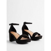 Platform Block Heel (WW) in Black | Torrid (US & Canada)
