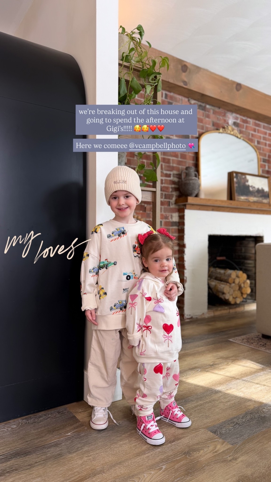 we’re breaking out of this house and going to spend the afternoon at Gigi’s!!!!! 🥰🥰❤️❤️ 

Here we comeee @vcampbellphoto 💘