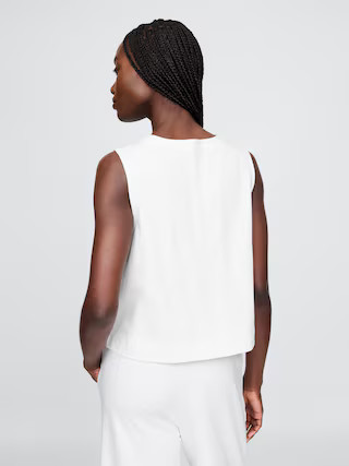 Organic Cotton Heavyweight Cropped Shell Tank Top | Gap (US)