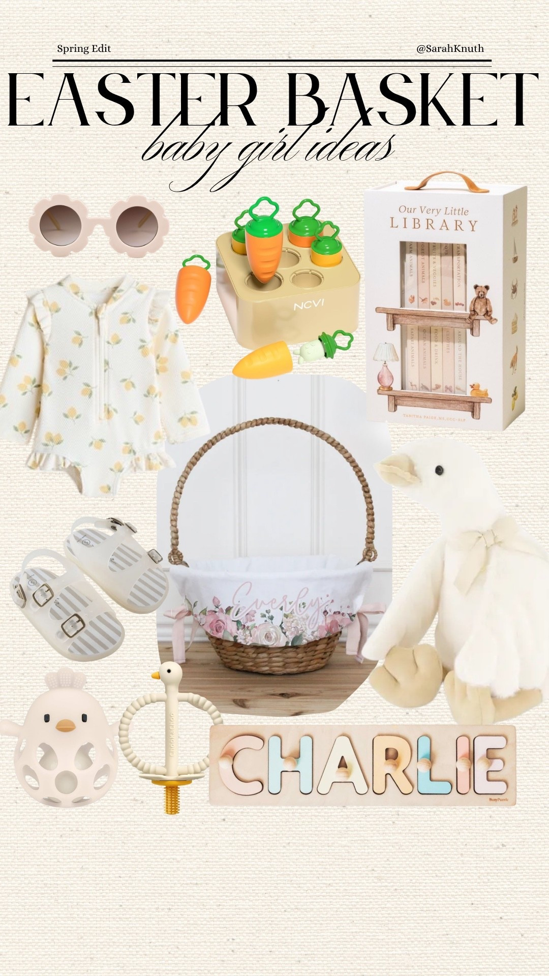 Baby girl Easter basket

#LTKKids #LTKSwim #LTKBaby