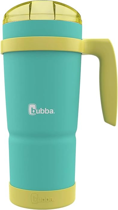 Bubba Envy S Vacuum-Insulated Stainless Steel Tumbler with Lid, 32 oz \u2013 Removable Bumper and... | Amazon (US)