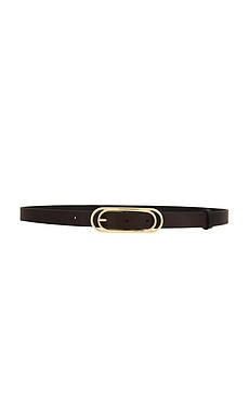 Rag & Bone Duo Rounded Rebound Belt in Dark Espresso from Revolve.com | Revolve Clothing (Global)