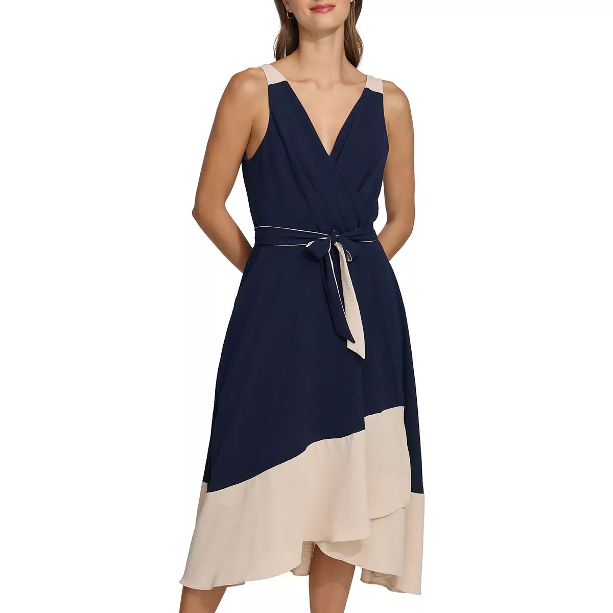 Women's Harper Rose V-Neck Colorblock Maxi Dress | Kohl's