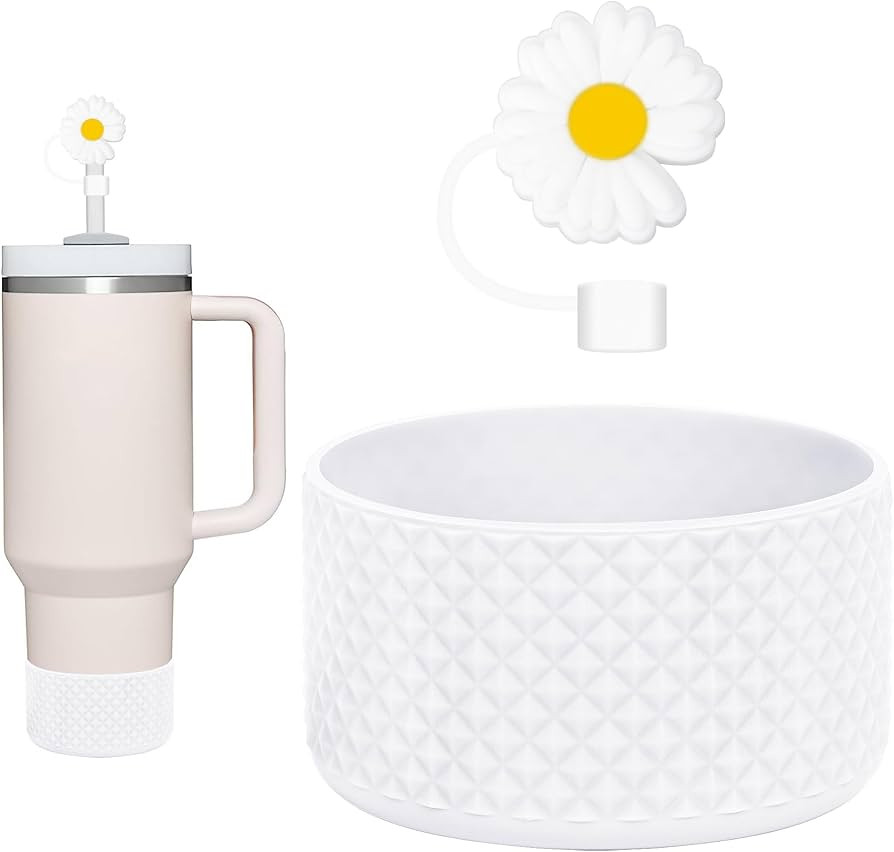 UBEEKOO Protective Boot and Straw Covers Cap,Compatible with Stanley 30/40oz Cup Tumbler,Accessor... | Amazon (US)