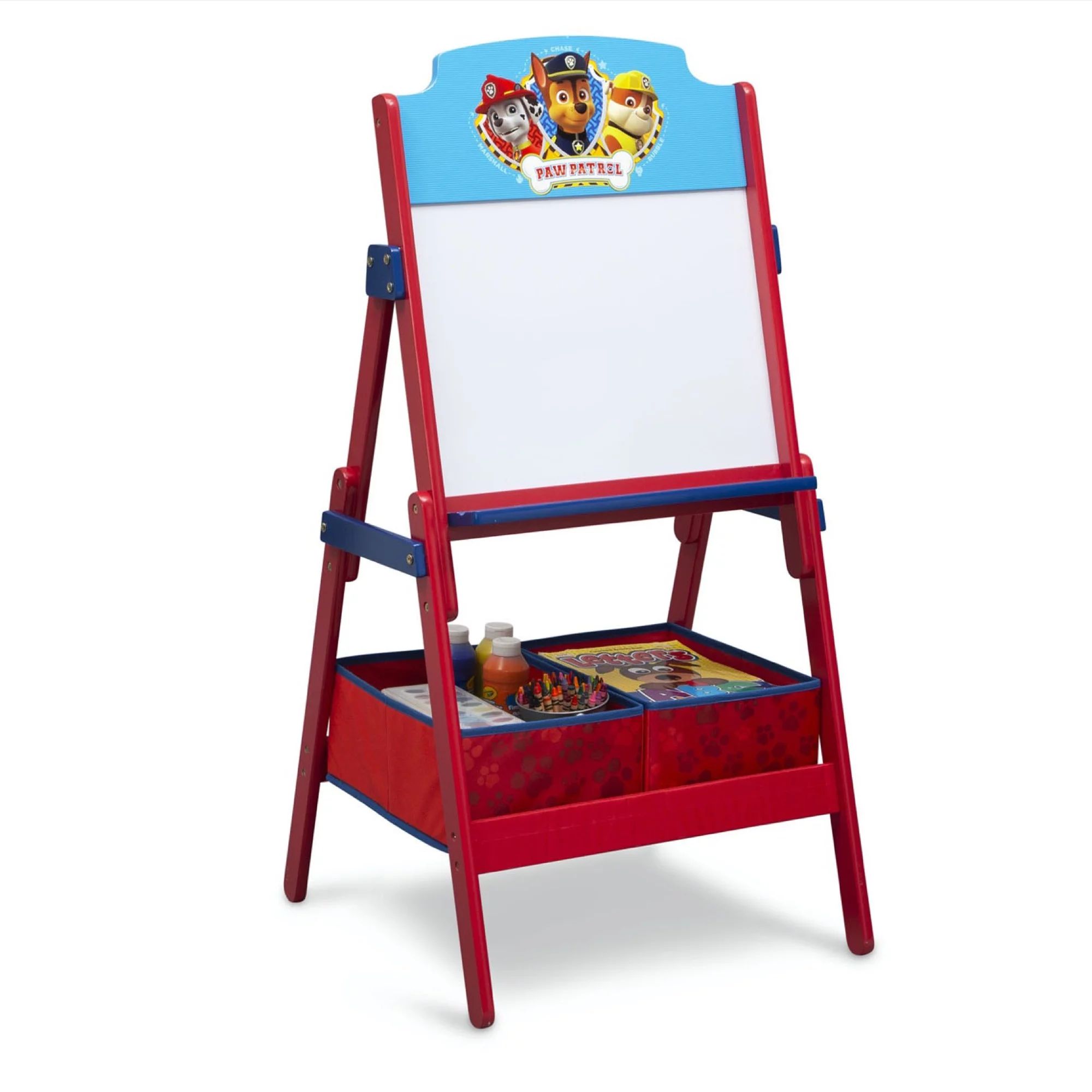 Nick Jr. PAW Patrol Activity Easel with Storage by Delta Children, Greenguard Gold Certified | Walmart (US)