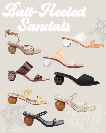 Ball-heeled sandals are so cute and trending right now! Here are some of my faves 🙌🏼

#LTKFind #LTKstyletip #LTKshoecrush