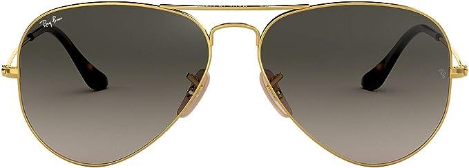Ray-Ban Rb3025 Classic Gradient Aviator Sunglasses | Amazon (US)