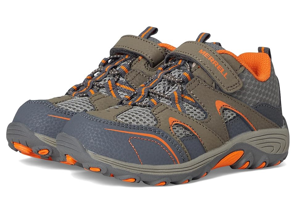 Merrell Kids Trail Chaser (Toddler) Boy's Shoes Gunsmoke : 7 Toddler W, Synthetic | Zappos