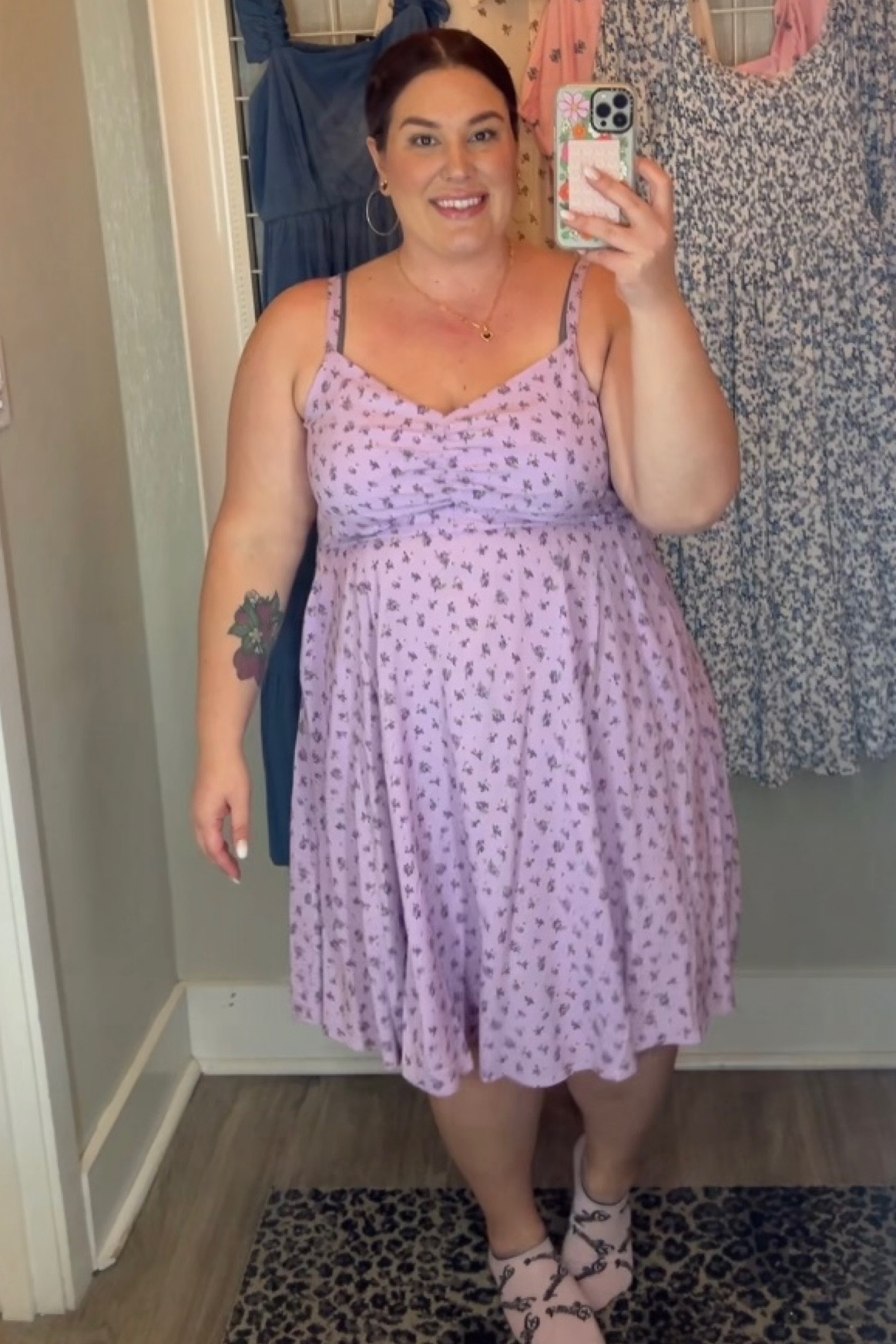 Adorable lilac and floral dress 🪻

#LTKstyletip #LTKmidsize #LTKplussize