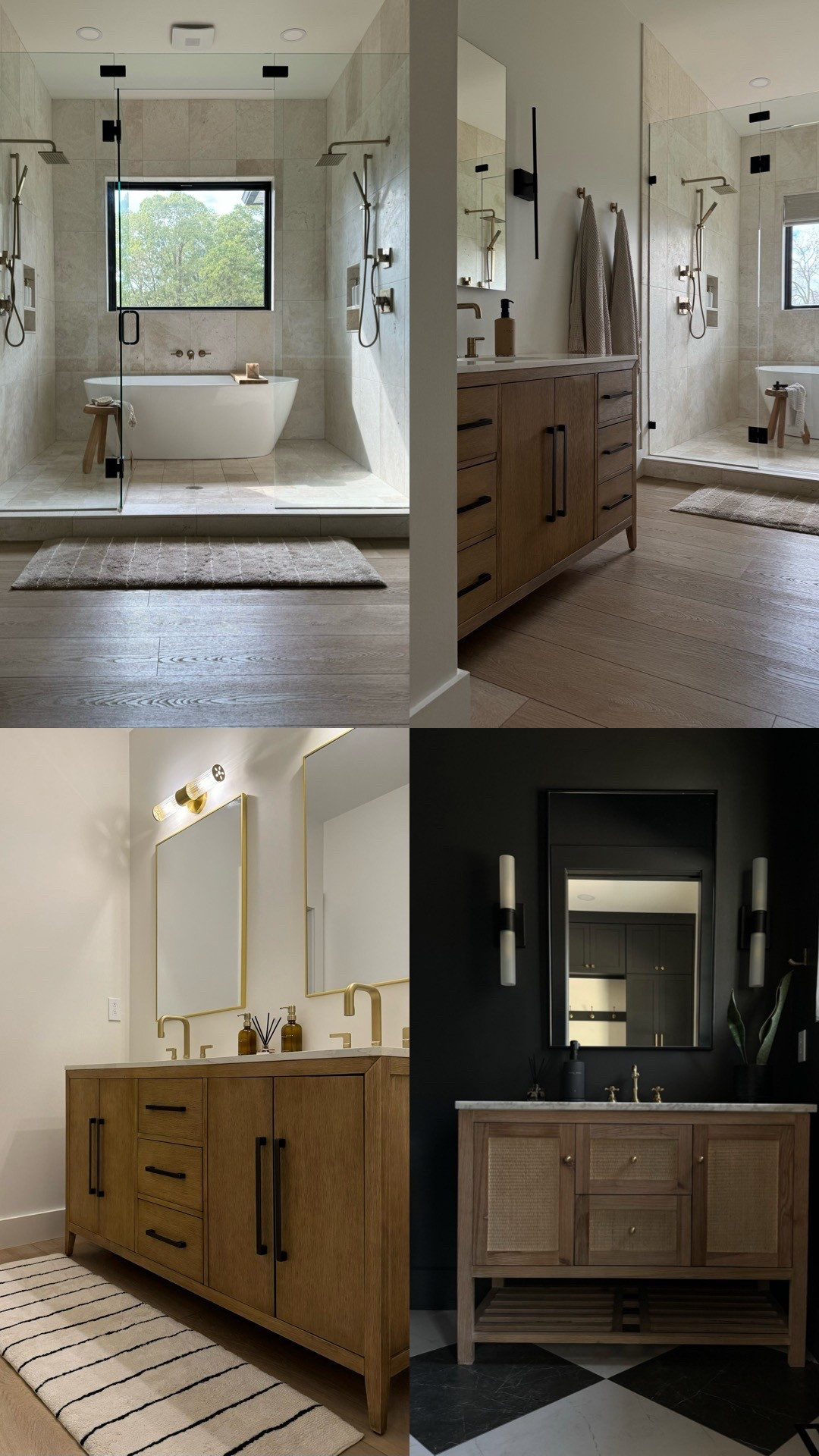 When designing the bathrooms in our home @Wayfair was my go to 🤎 My vanities, plumbing fixtures, lighting, and mirrors were all Wayfair finds! 

If a bathroom renovation or refresh is on your list don’t miss Wayfair’s Spring Cyber Week with savings up to 80% off plus free shipping now through 3/23! ✨

#wayfair #wayfairpartner #ad