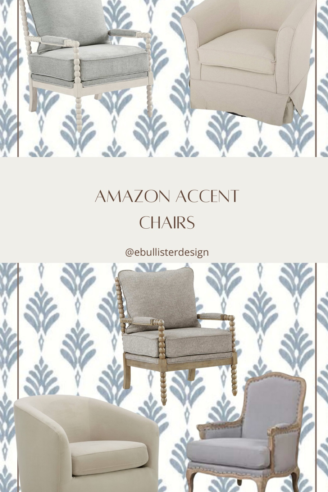 These amazon chairs give you the designer look for less :)