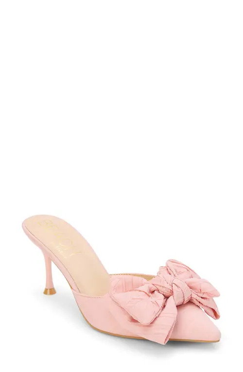 Coconuts by Matisse Goldie Bow Pointed Toe Mule in Pink at Nordstrom, Size 7 | Nordstrom