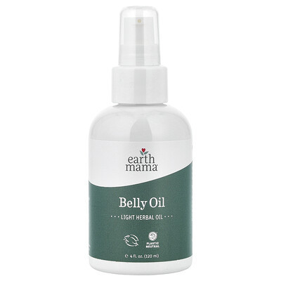 Earth Mama, Belly Oil, 4 fl oz (120 ml) | iHerb