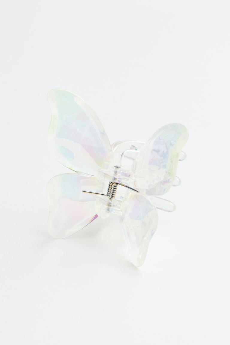 Haarklammer in Schmetterlingsform - Transparent - Ladies | H&M AT | H&M (DE, AT, CH, NL, FI)