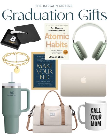 Graduation Gifts 

| High School Graduation | College Graduation | Amazon Gifts | Atomic Habits | Weekend Bag | Stanley | MacBook | Apple Headphones 

#LTKGiftGuide #LTKSeasonal #LTKkids