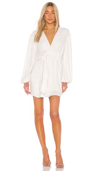 Gabrielle Robe in Moonglow White | Revolve Clothing (Global)