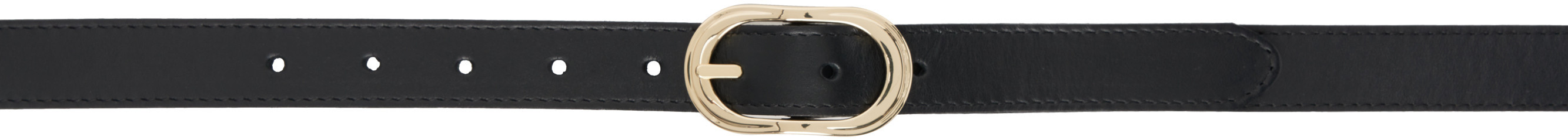 Ernest W. Baker Black Leather Belt | SSENSE