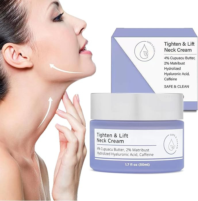 Neck Firming Cream, Neck Tightening Cream, Tighten and Lift Neck Cream, Neck Creams for Tightenin... | Amazon (US)