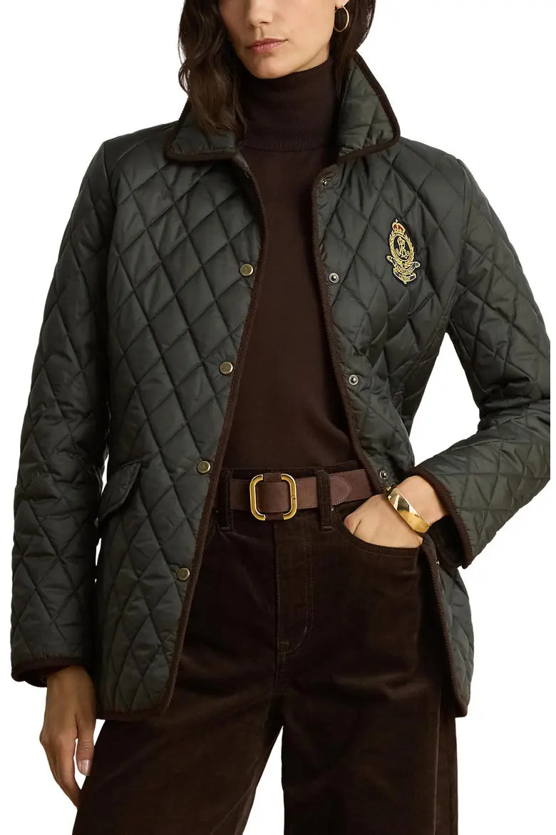 Butterpile Crest Quilted Jacket (Women) | Nordstrom | Nordstrom