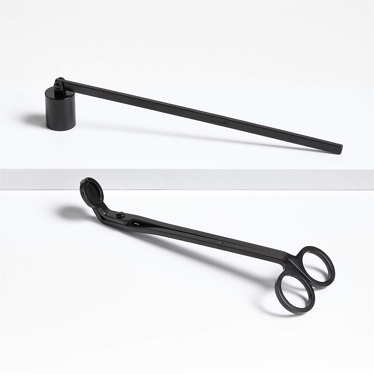 ILLUME Black Candle Snuffer + Reviews | Crate & Barrel | Crate & Barrel