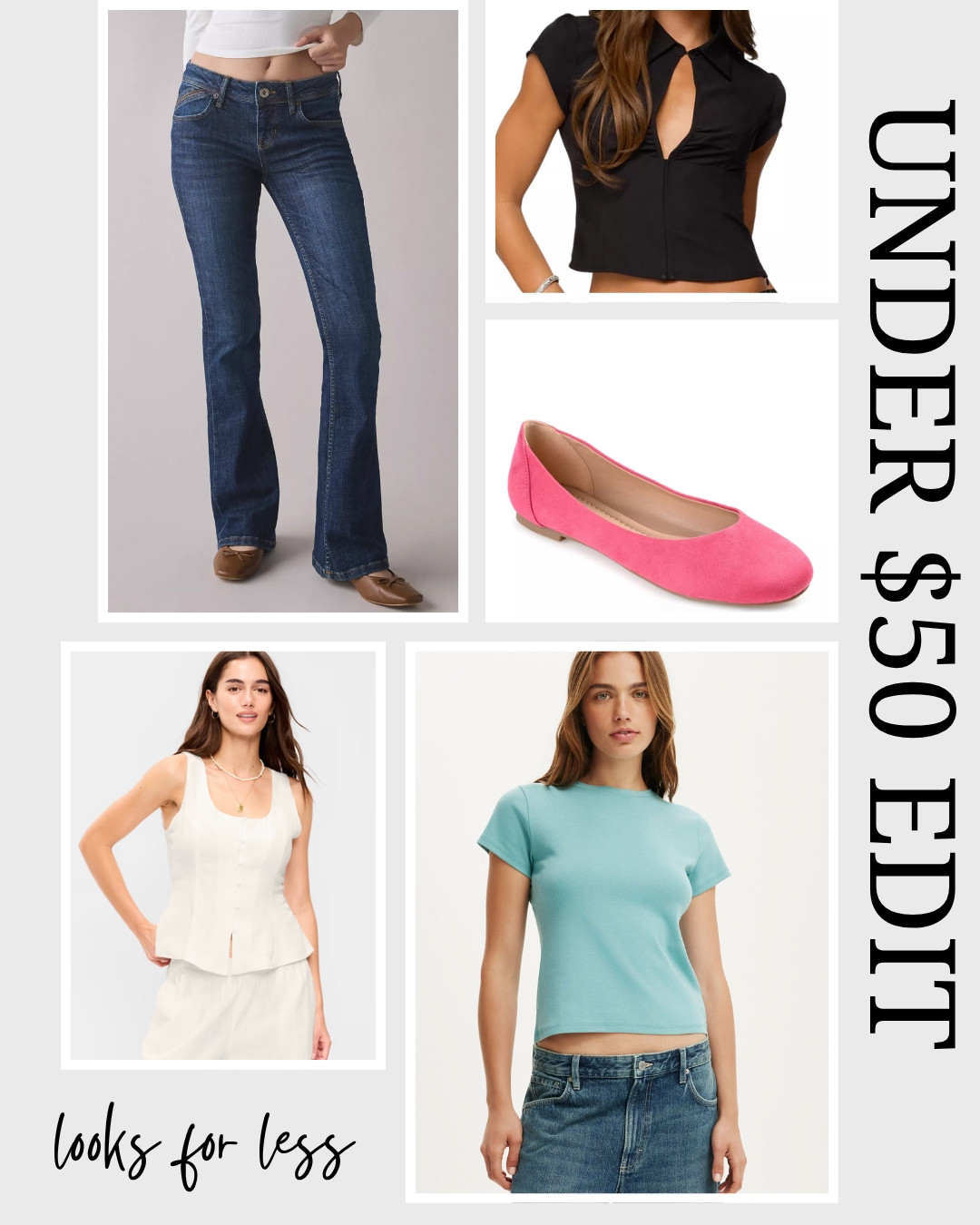 My Looks for Less | Under $50 Edit

#LTKootd #LTKgrwm #LTKdayinmylife