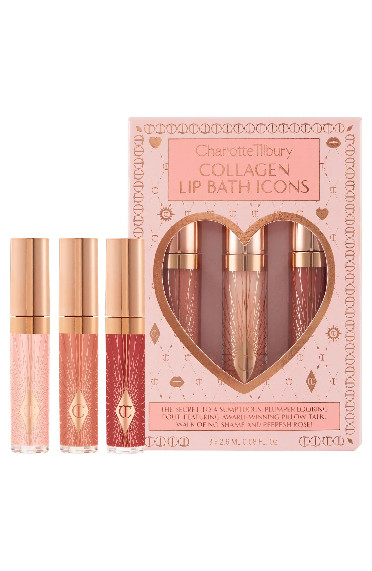 Charlotte Tilbury Collagen Lip Bath Icons Set | Nordstrom | Nordstrom