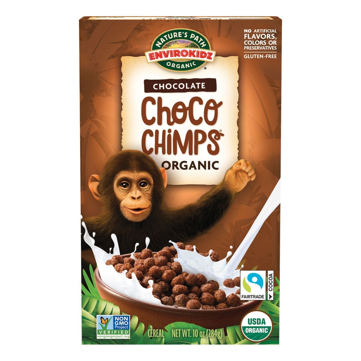 Nature's Path EnviroKidz Choco Chimps Breakfast Cereal - 10oz | Target