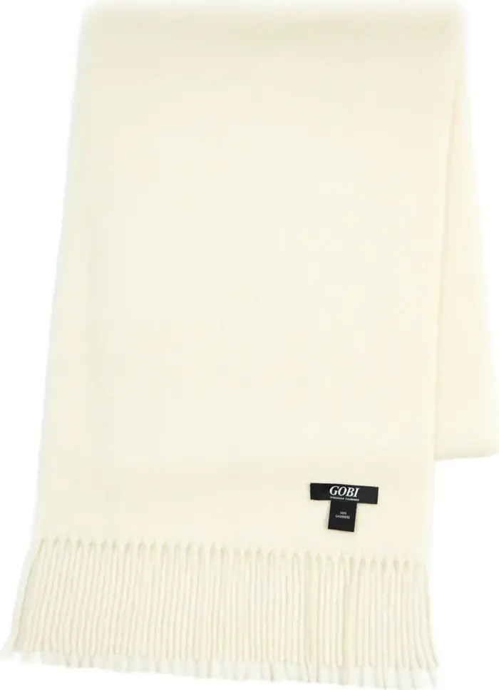 Cashmere Fringed Scarf | Nordstrom