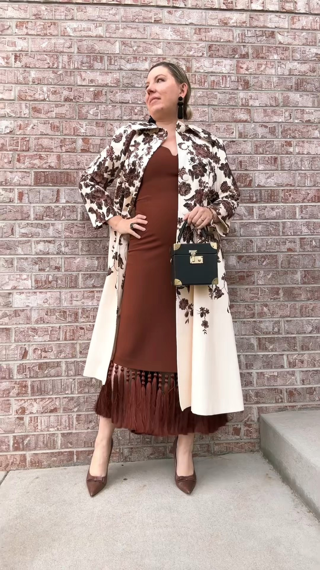 Mocktail Hour - Look 11 🍸 
A curated style series

*ON SALE!! 
She is always curious, always learning, always trying something new. Not only are these pieces epic and gorgeous- they are also on sale. Buy now, wear now!

Dress - Antonio Melani Dillards
Coat - Antonio Melani Dillards
Heels - Antonio Melani Dillards
Bag - Dillards past season (Antonio Melani) (second hand linked)
Earrings - Baublebar for Target (past season)
Ring - Vintage Target
Bracelet - Oscar de la Renta

Comment SHOP below to receive a DM with the link to this post on my LTK ⬇ https://liketk.it/5MjCs #ltkootd #ltksalealert #ltkseasonal

#LTKootd #LTKSaleAlert #LTKSeasonal