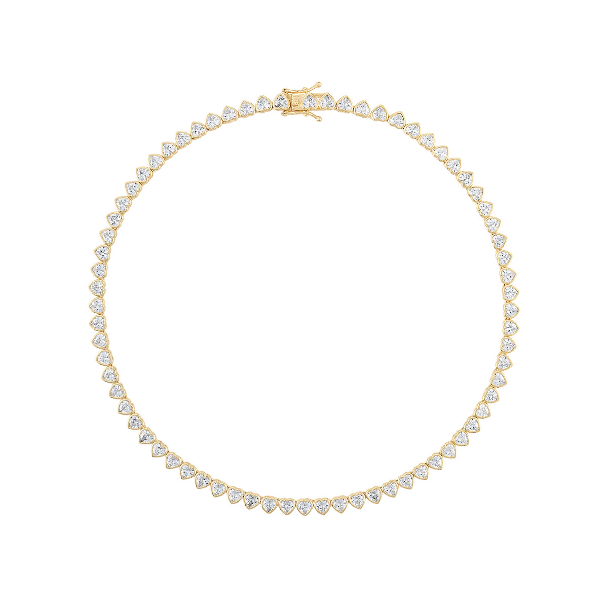 Heart Tennis Necklace | Over The Moon