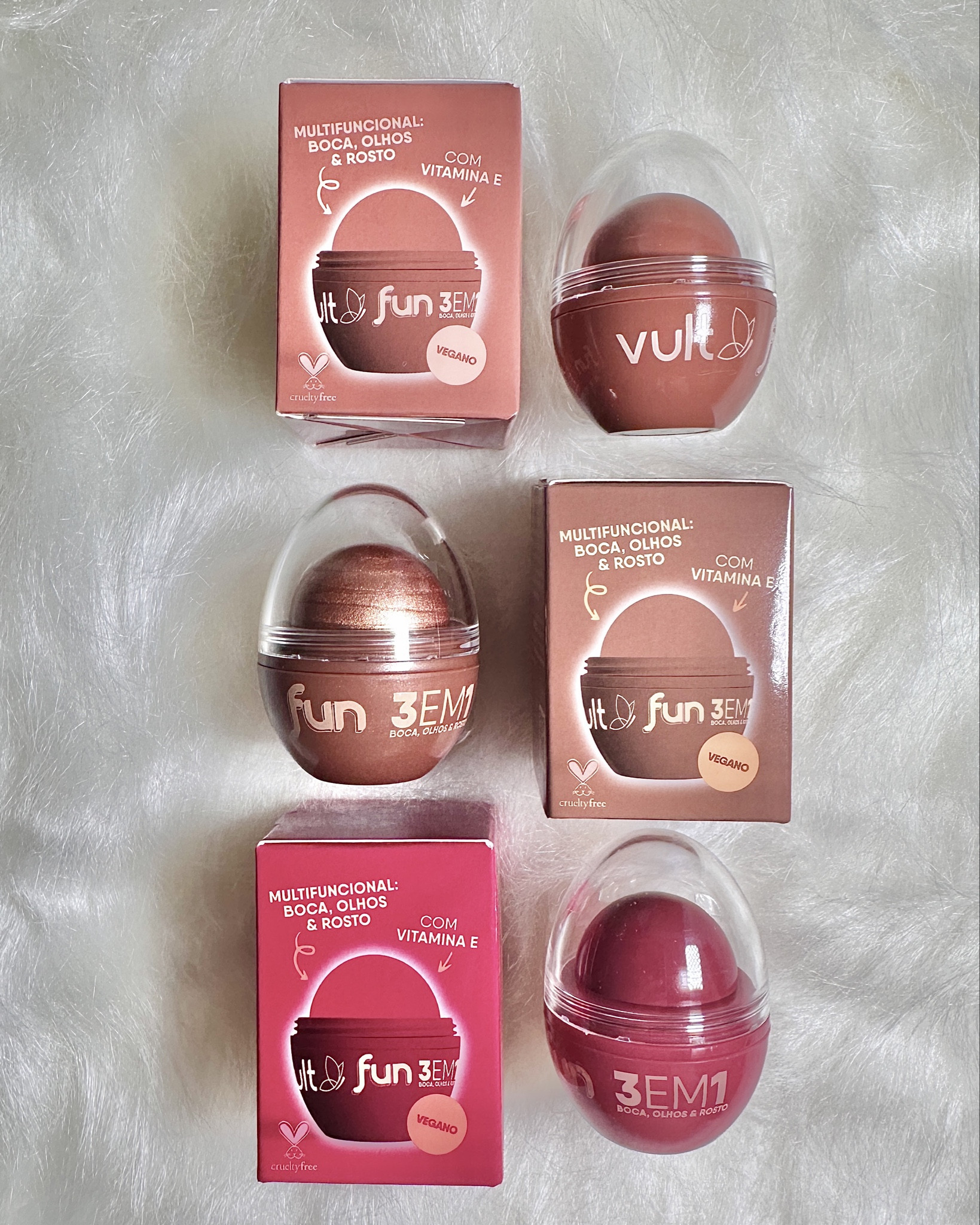 Eles são 3 em 1 
Lábios, olhos e bochechas 
Para ser usado como quiser, são com textura cremosa e fica sequinhos. Não ficam pegajosos. ✨

#LTKgiftguide #LTKbrasil #LTKbeauty
