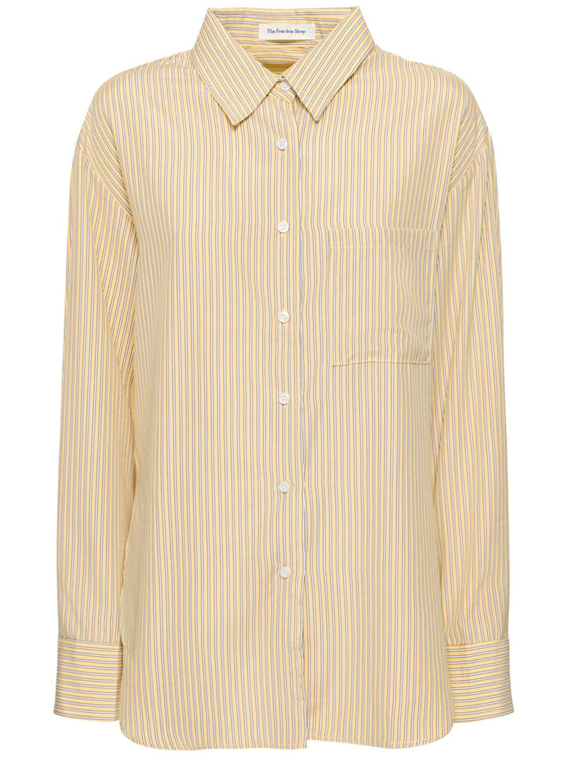 Lui cotton blend Oxford shirt | Luisaviaroma
