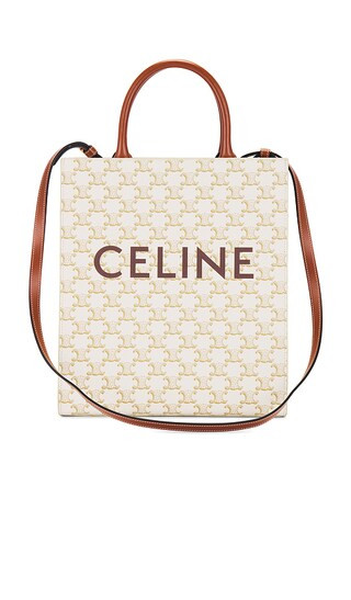 Celine Vertical Cabas Tote Bag in Ivory | Revolve Clothing (Global)