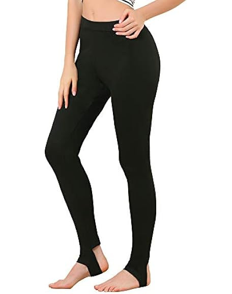 STRETCH IS COMFORT Oh So Soft High Waist Stirrup Leggings, Lightweight and Durable, Multiple Colo... | Amazon (US)