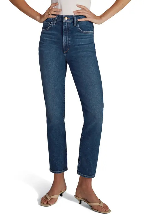 Favorite Daughter The Valentina Super High Waist Ankle Cigarette Jeans in Dallas at Nordstrom, Size 23 | Nordstrom