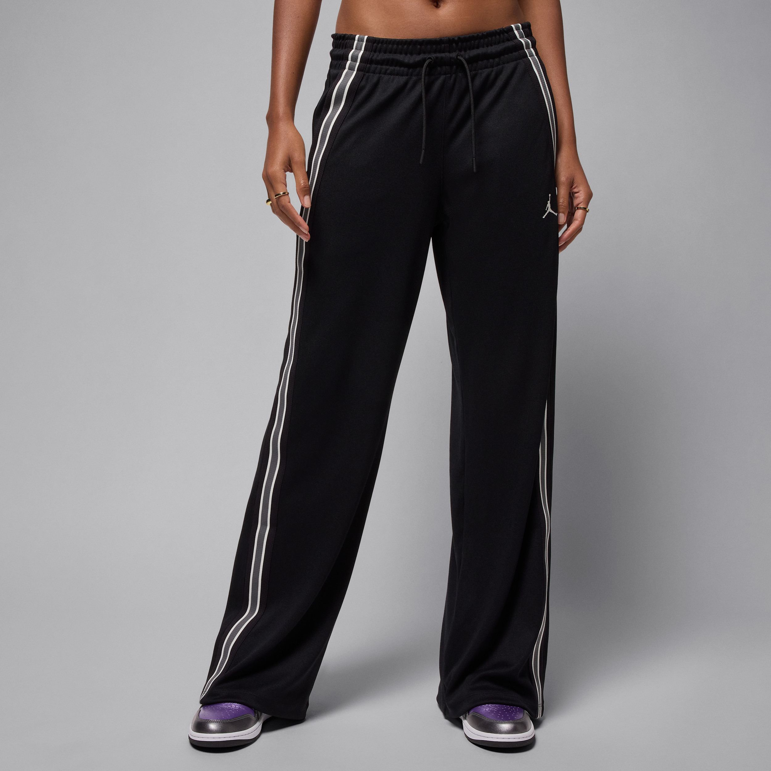 Women's Jordan Brooklyn Track Pants in Black | HQ9218-010 | Nike (US)