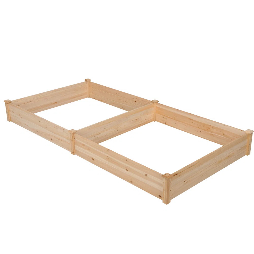 Arlmont & Co. Esai Wood Raised Garden Bed & Reviews | Wayfair | Wayfair North America