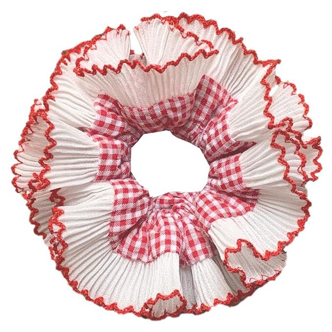 Vintage Lace Hair Scrunchies ThickUpdo Oversized Hair Scrunchy Elegant Donuts Hair Rope Scrunchy ... | Amazon (US)