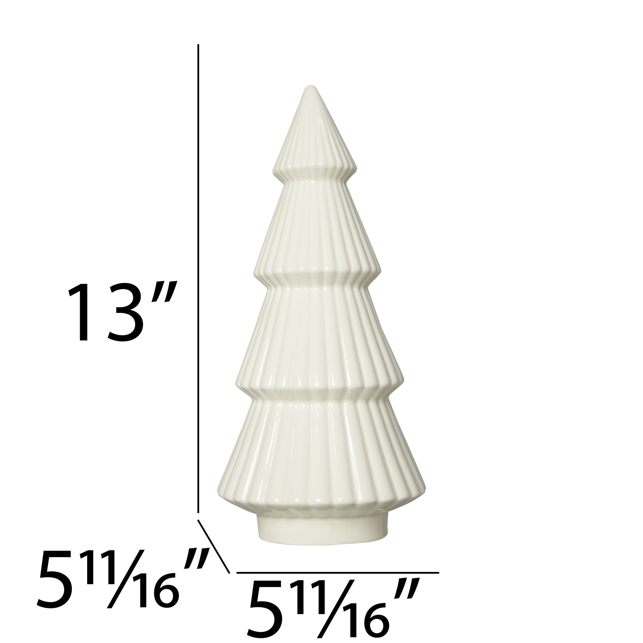 My Texas House Large White Ceramic Tree Decoration, 12.6" | Walmart (US)