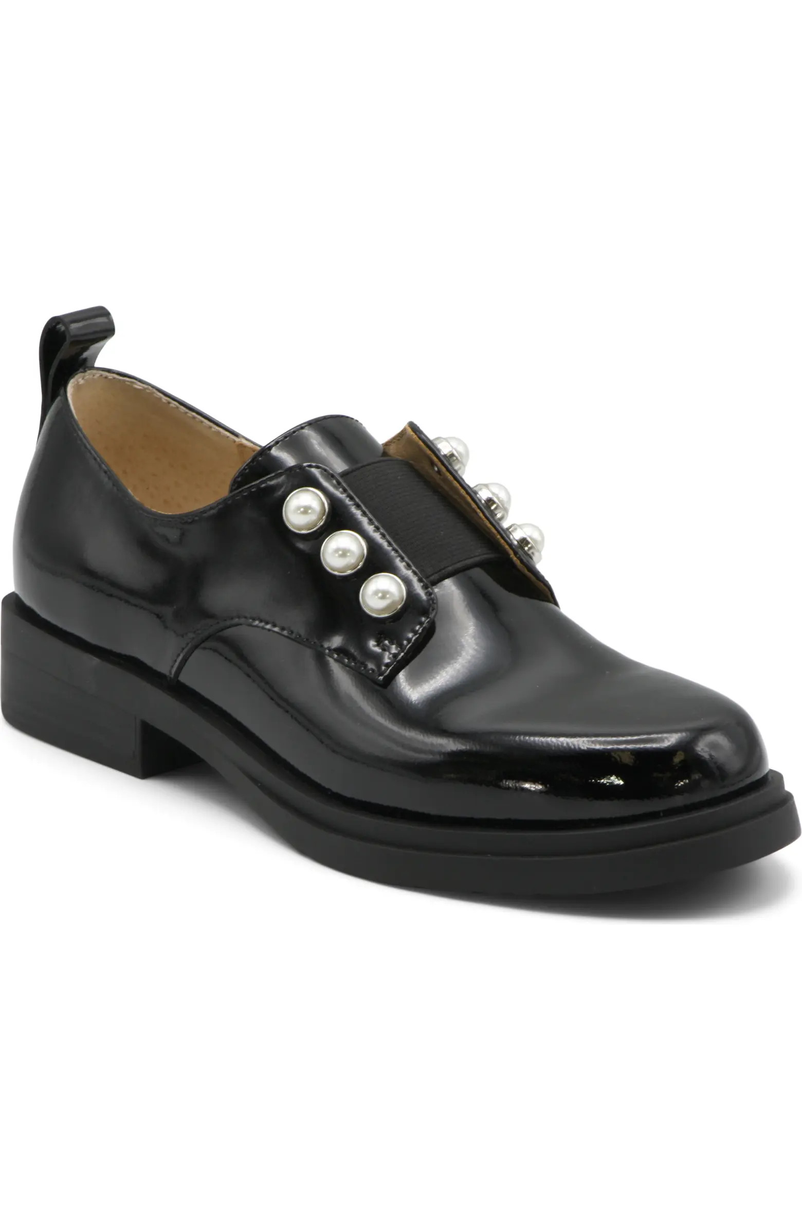 Charles David Gent Imitation Pearl Studded Derby (Women) | Nordstrom | Nordstrom